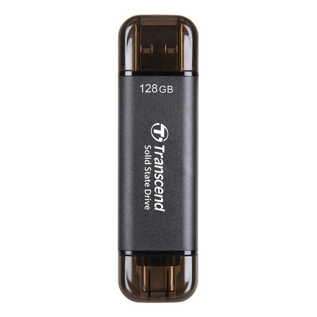 External SSD|TRANSCEND|ESD310C|128GB|USB-C|USB|3D NAND|TS128GESD310C