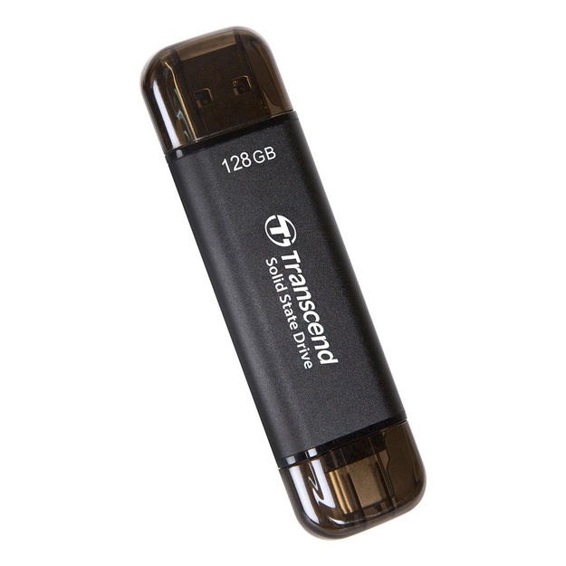 External SSD|TRANSCEND|ESD310C|128GB|USB-C|USB|3D NAND|TS128GESD310C