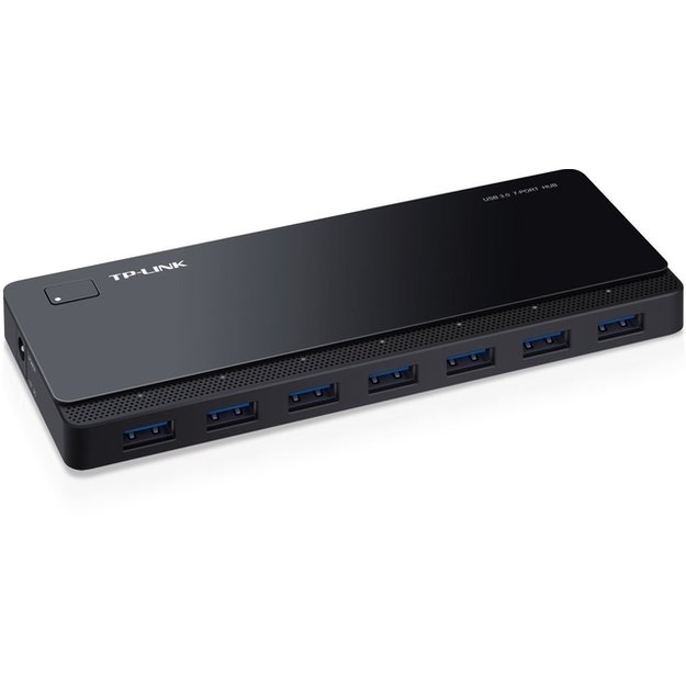 TP-LINK 7-port USB 3.0 Hub Desktop 12V/2.5A power adapter included