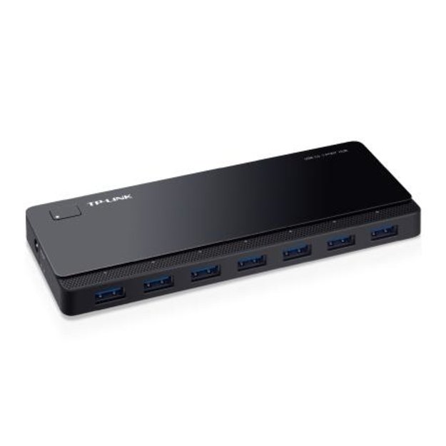 TP-LINK 7-port USB 3.0 Hub Desktop 12V/2.5A power adapter included