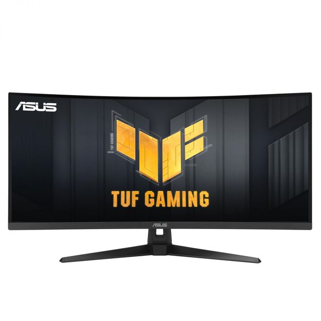 LCD Monitor|ASUS|TUF Gaming VG34VQ3B|34 |Gaming/Curved|Panel VA|3440x1440|16:9|180Hz|1 ms|Speakers|90LM0AA0-B01170 5