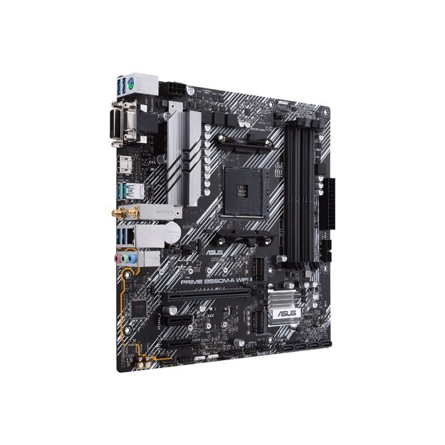 ASUS PRIME B550M-A WIFI II AM4 mATX MB 4xDDR4 2xM.2 4XSATA 8