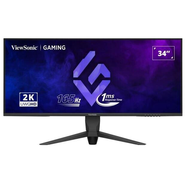 LCD Monitor|VIEWSONIC|34 |Gaming/21 : 9|Panel VA|3440x1440|21:9|165 Hz|Matte|1 ms|Swivel|Height adjustable|Tilt|Colour Black|VX3480-2K-PRO