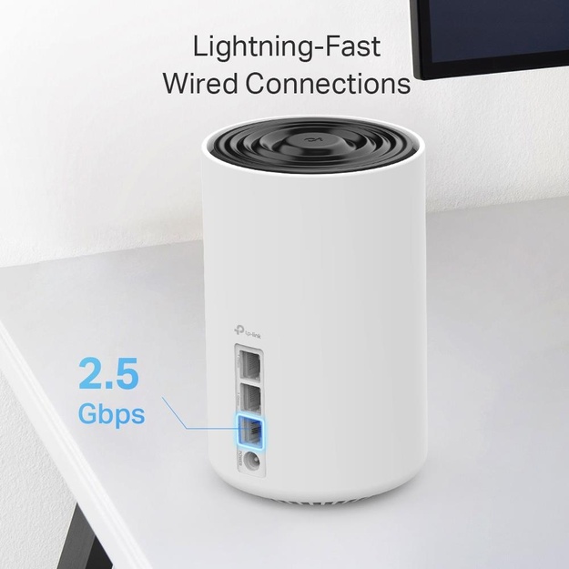 WRL MESH ROUTER 5400MBPS/DECO XE75 PRO(2-PACK) TP-LINK