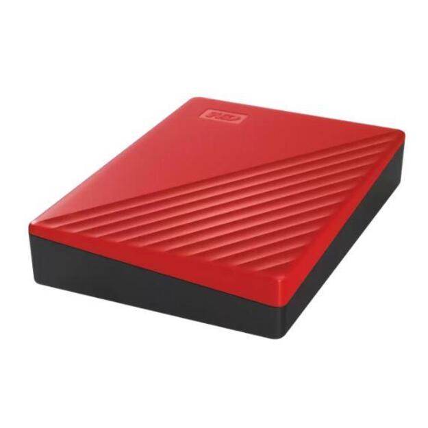 External HDD|WESTERN DIGITAL|My Passport|6TB|USB 2.0|USB 3.2|Red|WDBR9S0060BRD-WESN