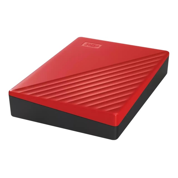 External HDD|WESTERN DIGITAL|My Passport|6TB|USB 2.0|USB 3.2|Red|WDBR9S0060BRD-WESN