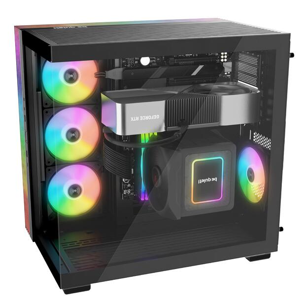 Case|BE QUIET|LIGHT BASE 600 DX|Tower|Case product features Transparent panel|ATX|MicroATX|MiniITX|Colour Black|BGW65 8