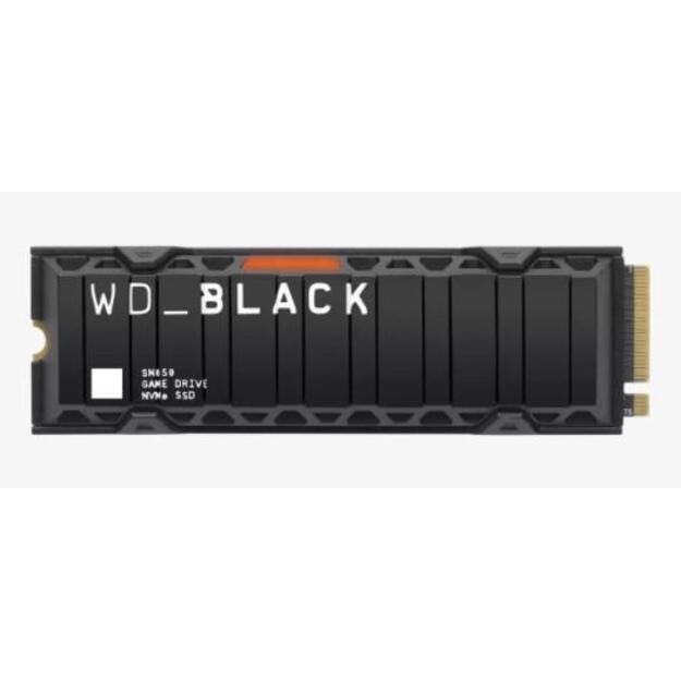 SSD|WESTERN DIGITAL|Black SN850|1TB|M.2|PCIE|NVMe|Write speed 5300 MBytes/sec|Read speed 7000 MBytes/sec|9mm|TBW 600 TB|WDS100T1XHE