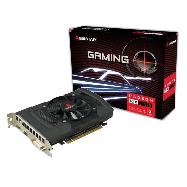 VGA PCIE16 RX550 4GB GDDR5/VA5505RF41 BIOSTAR