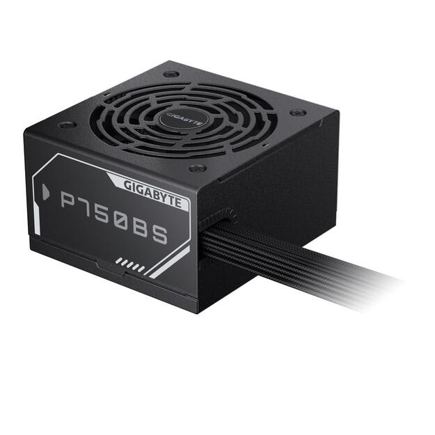 Power Supply|GIGABYTE|GP-P750BS|750 Watts|Efficiency 80 PLUS BRONZE|PFC Active|MTBF 100000 hours|GP-P750BS