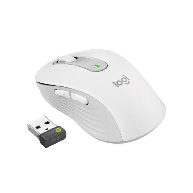 MOUSE USB OPTICAL WRL M650/LARGE WHT 910-006349 LOGITECH