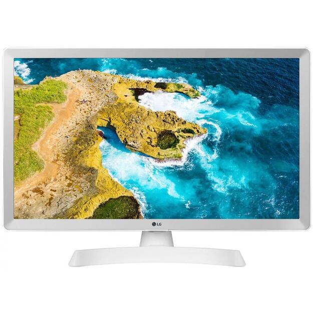 LCD Monitor|LG|24TQ510S-WZ|23.6 |TV Monitor/Smart|1366x768|16:9|14 ms|Speakers|Colour White|24TQ510S-WZ