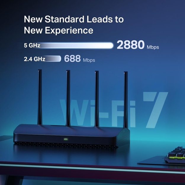 WRL ROUTER 3600MBPS/DUAL BAND 4P MR27BE MERCUSYS