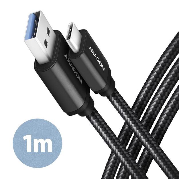 CABLE USB-C TO USB3.2 1M/BLACK BUCM3-AM10AB AXAGON 2