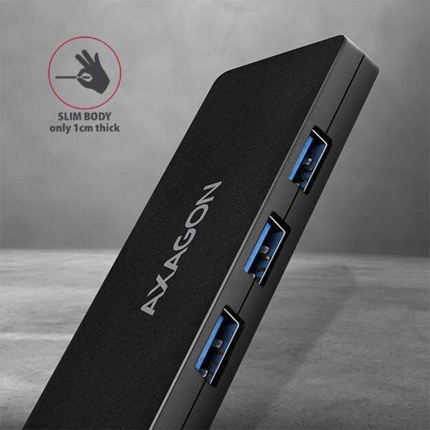 I/O HUB USB3.2 4PORT SLIM/0.14M HUE-G1A AXAGON 3