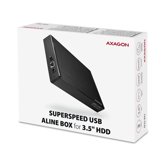 HDD ACC ENCLOSURE 3.5 /USB3.2 EE35-XA3 AXAGON
