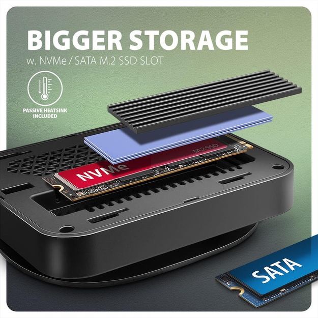 NB ACC DOCKING STATION/NVME/SATA 9IN1 HMC-UFO AXAGON