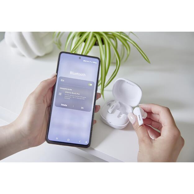 HEADSET BUDS PRO T500HAE/WHITE 3720502 INTENSO 17