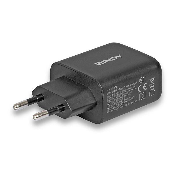 CHARGER WALL 65W/73438 LINDY 1