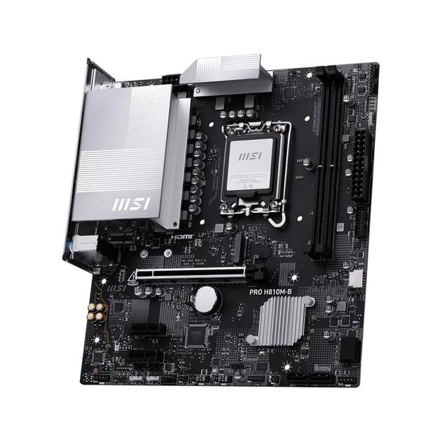 MSI PRO H810M-B LGA1851 mATX MB 2