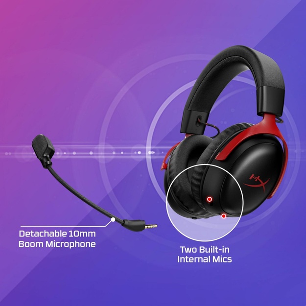 HEADSET HYPERX CLOUD III S WRL/WL BK GAM A59YZAA HYPERX