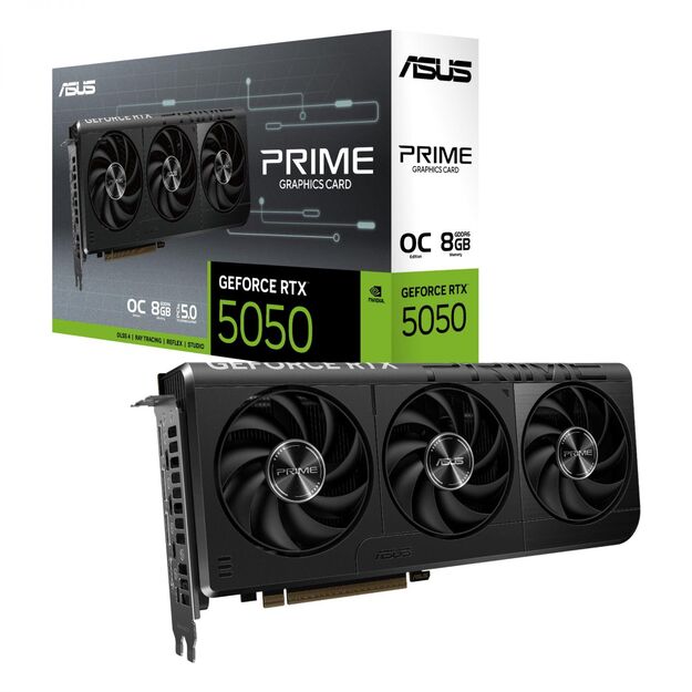 VGA PCIE16 RTX5050 8GB GDDR6/PRIME-RTX5050-O8G ASUS 24