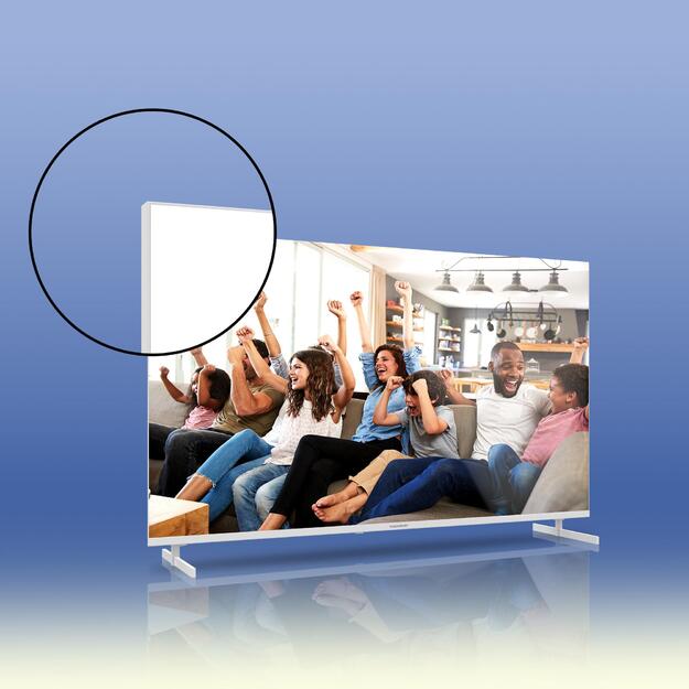 TV SET LCD 43  QLED 4K/WHITE 43UG4S14W THOMSON 11