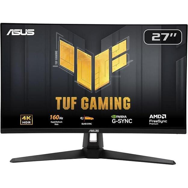 ASUS VG27UQ1A 27inch Fast IPS LED 4K 16:9 160Hz 300cd/m2 1ms GTG 2xHDMI DP Black