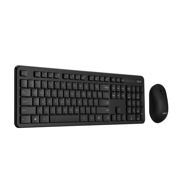 KEYBOARD +MOUSE WRL OPT. CW100/BLACK 90XB0700-BKM0V0 ASUS 6