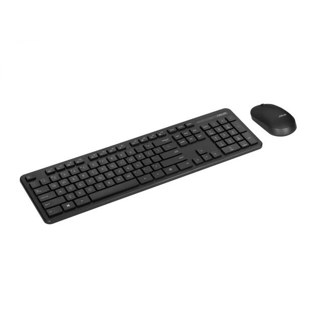 KEYBOARD +MOUSE WRL OPT. CW100/BLACK 90XB0700-BKM0V0 ASUS 7