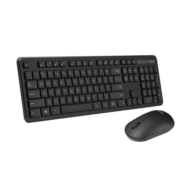 KEYBOARD +MOUSE WRL OPT. CW100/BLACK 90XB0700-BKM0V0 ASUS 9