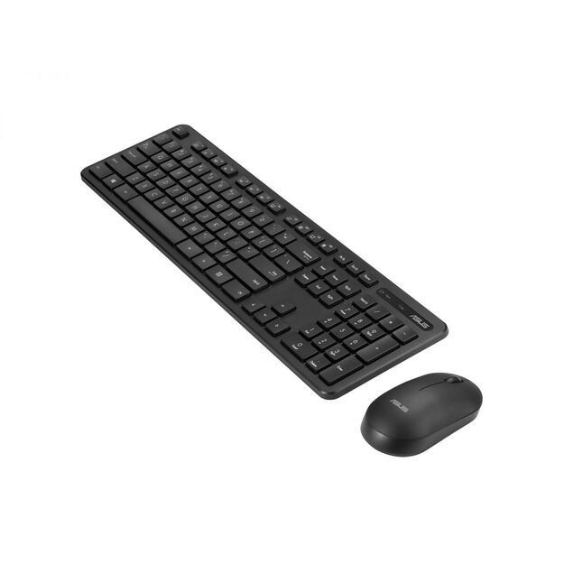 KEYBOARD +MOUSE WRL OPT. CW100/BLACK 90XB0700-BKM0V0 ASUS 5