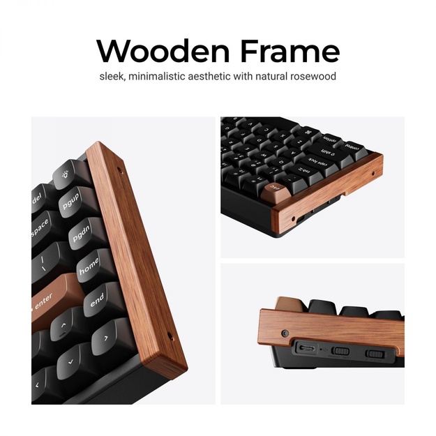 KEYBOARD WRL K2 HE SPECIAL ED./BLACK K2H-F1 KEYCHRON