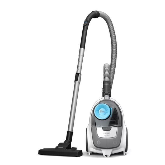 Vacuum Cleaner|PHILIPS|Bagless|850 Watts|Capacity 1.3 l|Noise 77 dB|Blue/ White|Weight 4 kg|XB2122/09 1