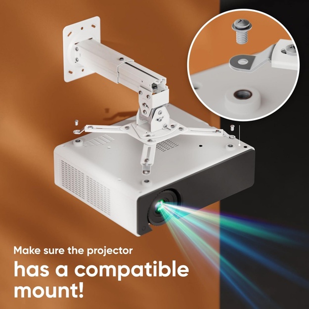 PROJECTOR ACC MOUNT/WHITE K3A-W ONKRON