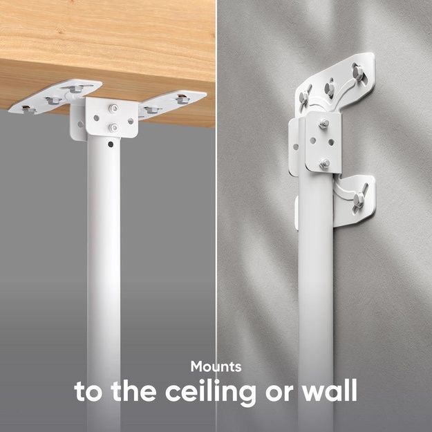 TV SET ACC CEILING MOUNT/32-80  WHITE N1L-W ONKRON
