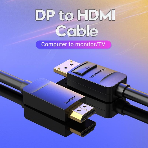 CABLE DP TO HDMI 1.5M/HADBG VENTION