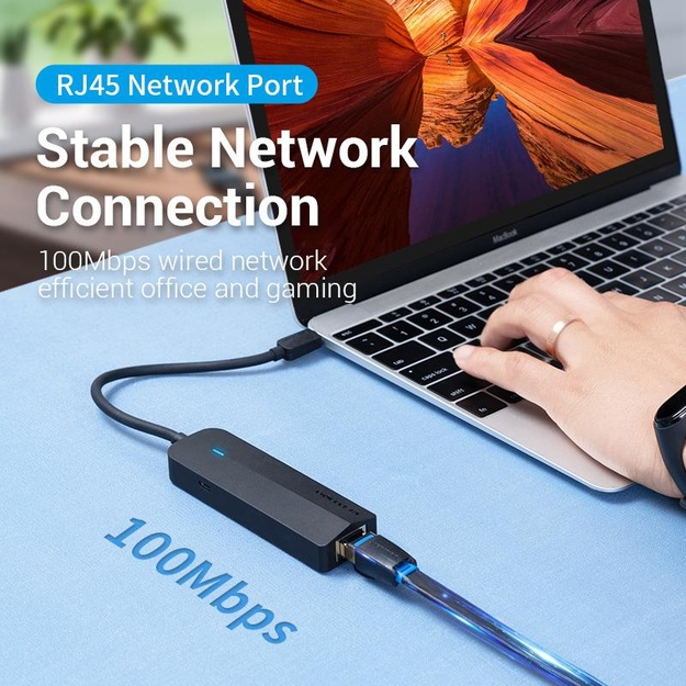 I/O HUB 5-IN-1 USB-C/0.15M TGOBB VENTION