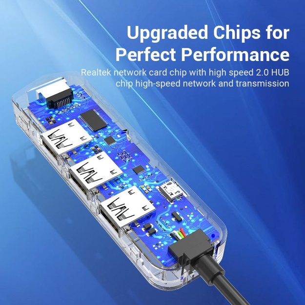 I/O HUB 5-IN-1 USB-C/0.15M TGOBB VENTION