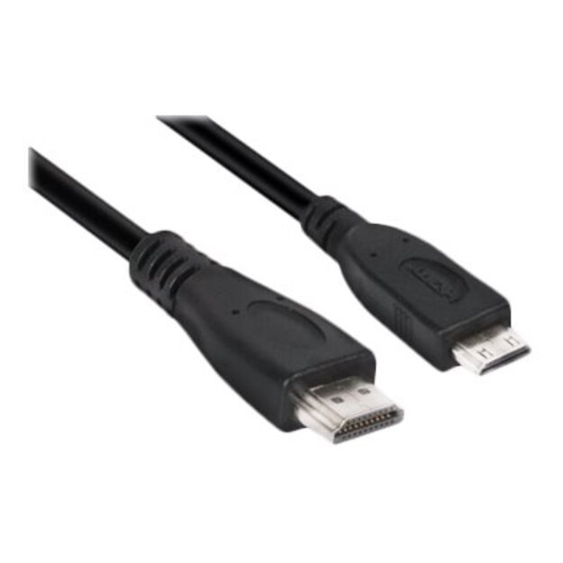 CABLE MINI HDMI TO HDMI 1M/M/M CAC-1350 CLUB3D 1