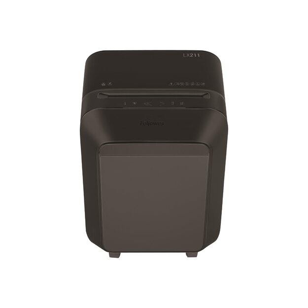 FELLOWES Powershred LX211 Micro-Cut Shredder 230V EU/UK Black 8