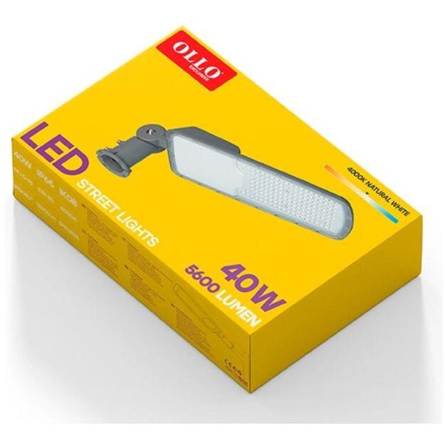 Lamp|OLLO|Power consumption 40 Watts|Luminous flux 5600 Lumen|4000 K|VS702-40W 1