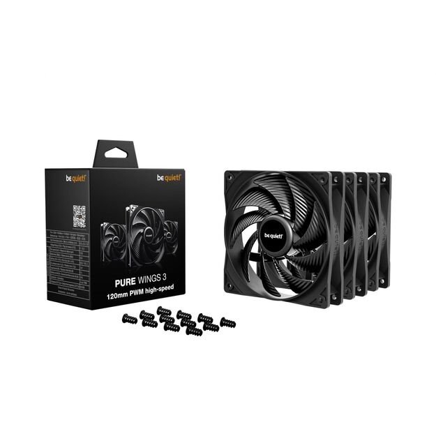 CASE FAN 140MM PURE WINGS 3/PWM 3PACK BL139 BE QUIET 2