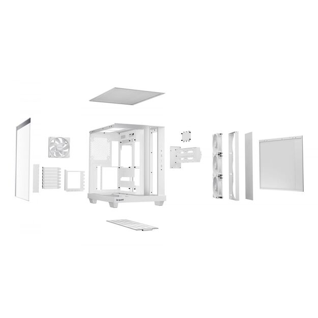 Case|BE QUIET|ATX/micro ATX/Mini-ITX|White|Midi Tower|PC|BGW86 11