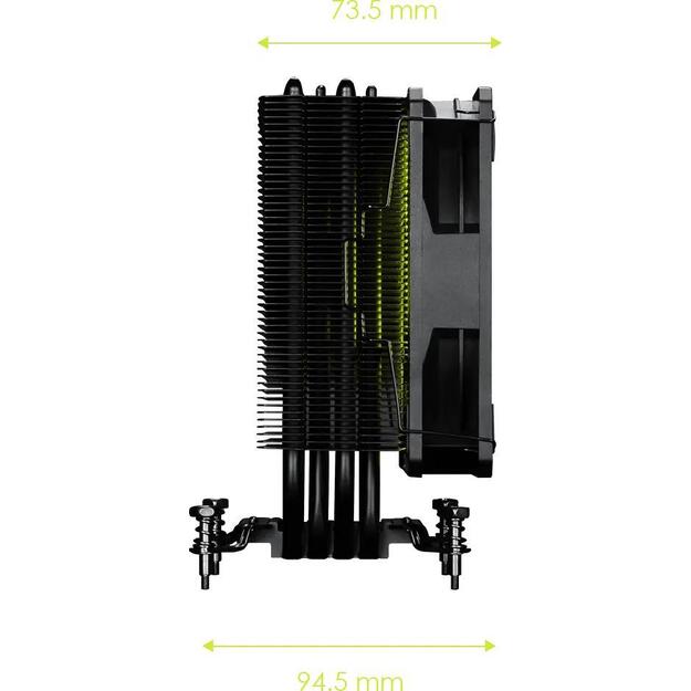 MSI MAG COREFROZR AA13 Global ARGB Gen2 Fan W/GREASE/HEAT PIPE-4 3