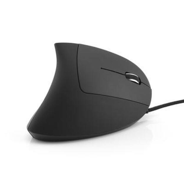 MOUSE USB OPTICAL 6-BUTTON/RIGHT BLACK MROS230 MEDIARANGE 2