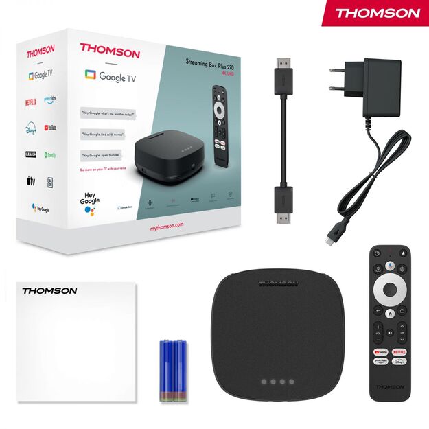 TV SET ACC STREAMING BOX/PLUS 270 4K BLACK THOMSON 7
