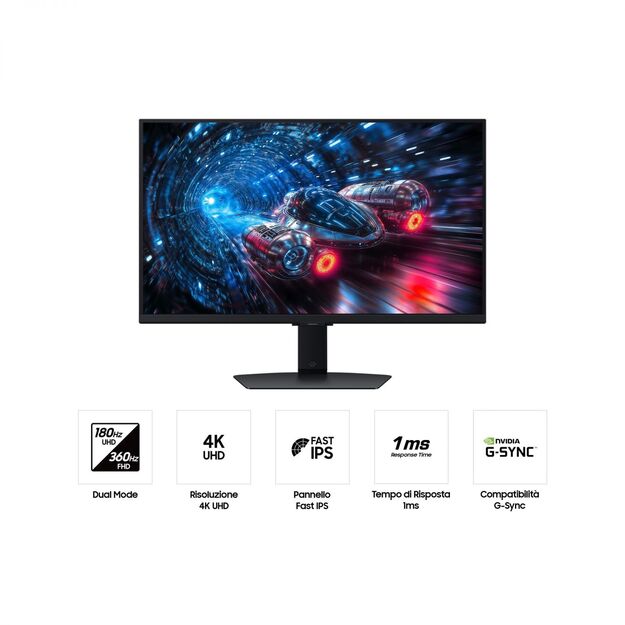 LCD Monitor|SAMSUNG|27  |3840 x 2160 pixels|4K Ultra HD|Native aspect ratio 16:9|LCD|Flat|LS27FG702EUXEN
