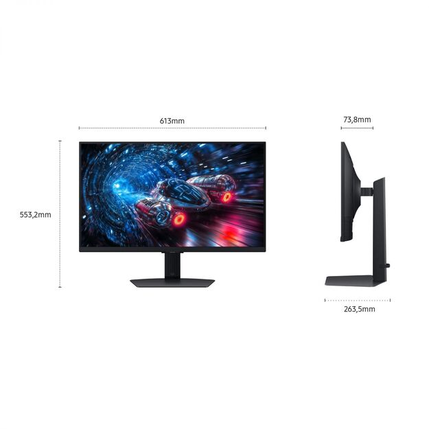 LCD Monitor|SAMSUNG|27  |3840 x 2160 pixels|4K Ultra HD|Native aspect ratio 16:9|LCD|Flat|LS27FG702EUXEN