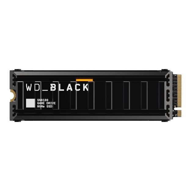 WD Black SN8100 NVMe SSD 1TB M.2 2280 W/Heatsink POWERED BY SANDISK